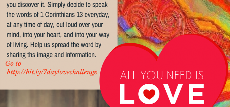 Take the 7 Day Love Challenge